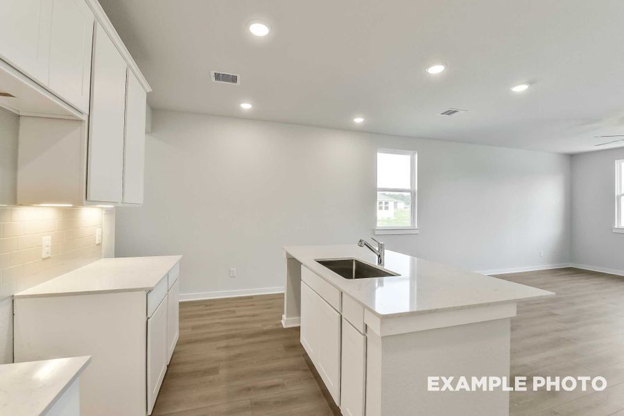 Representative furnished interior of a home built from the The Colorado F by Davidson Homes LLC in Spring Branch Crossing, Conroe (Image 8).
