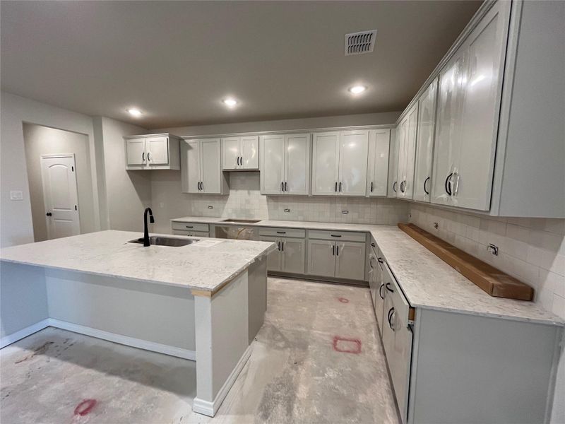 In-progress construction of a new home in The Homestead at Lariat, Liberty Hill, TX (Image 18). In-progress construction of a new home in The Homestead at Lariat, Liberty Hill, TX (Image 18).