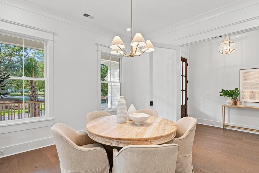 Furnished interior view inside a new home in , Mount Pleasant (Image 62).