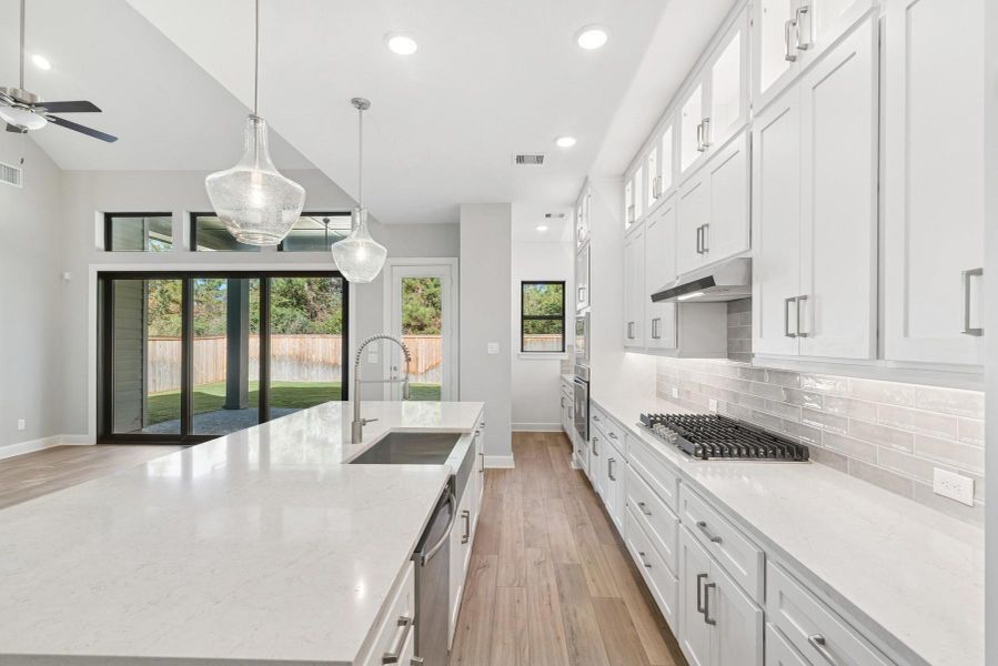 Furnished interior view inside a new home in Kresston - Enclave Collection, Magnolia (Image 10).