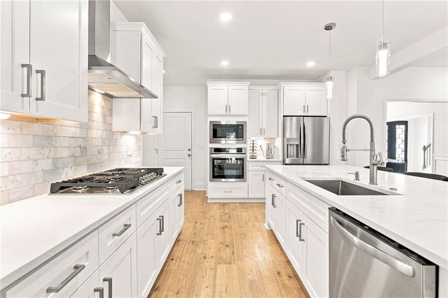 Furnished interior view inside a new home in , Conyers (Image 31).