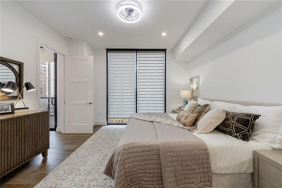 Furnished interior view inside a new home in The Dillon Buckhead, Atlanta (Image 42).