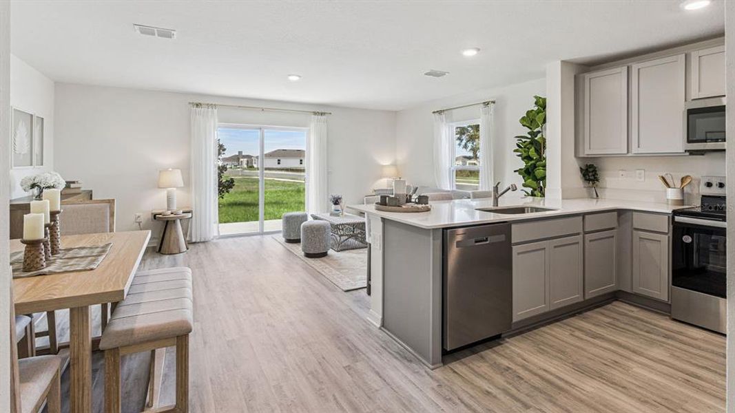 Furnished interior view inside a new home in Annabelle Estates, Lake Wales (Image 20).