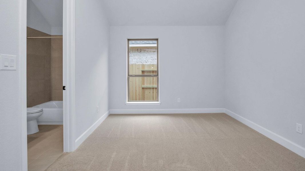 Spacious, unfurnished interior of a new home in The Grand Prairie 50', Hockley (Image 6).
