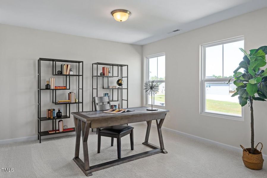 Furnished interior view inside a new home in Wellers Knoll, Lillington (Image 16).