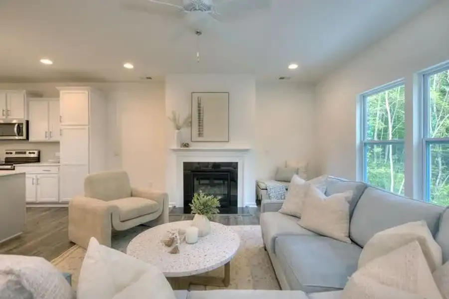 Representative furnished interior of a home built from the Devin by True Homes in Deerwood Place, North Charleston (Image 8).