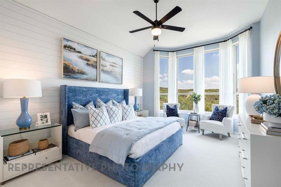 Furnished interior view inside a new home in Tavolo Park, Fort Worth (Image 31). Furnished interior view inside a new home in Tavolo Park, Fort Worth (Image 31).