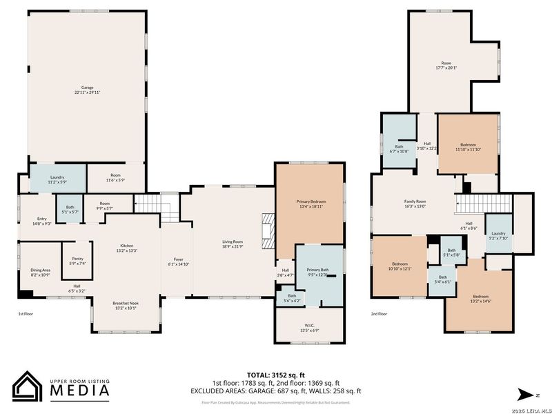 2D floor plan layout of this home in , Spring Branch, TX (Image 7).