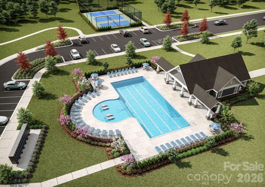 Rendering of amenity