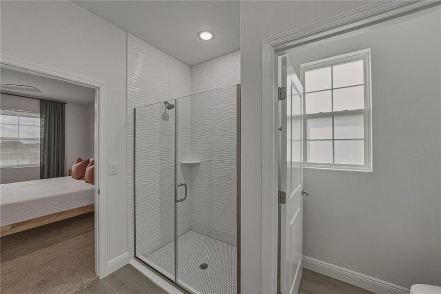 Furnished interior view inside a new home in , San Antonio (Image 10).