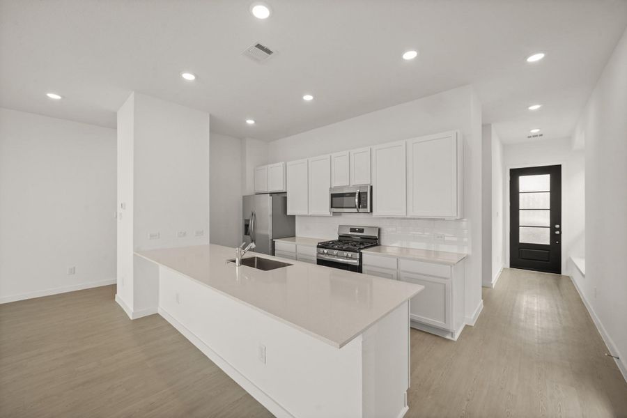 Furnished interior view inside a new home in Piccolina, Houston (Image 9).