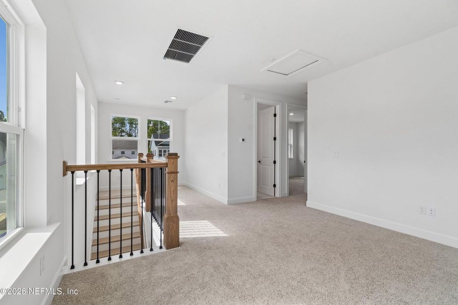 Spacious, unfurnished interior of a new home in Seabrook Village 40' Front Entry, Ponte Vedra (Image 19).