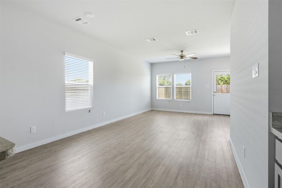 Spacious, unfurnished interior of a new home in Barrett Crossing, Crosby (Image 18).