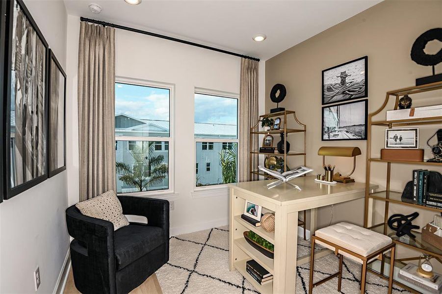 Furnished interior view inside a new home in Seahaven, Punta Gorda (Image 14).
