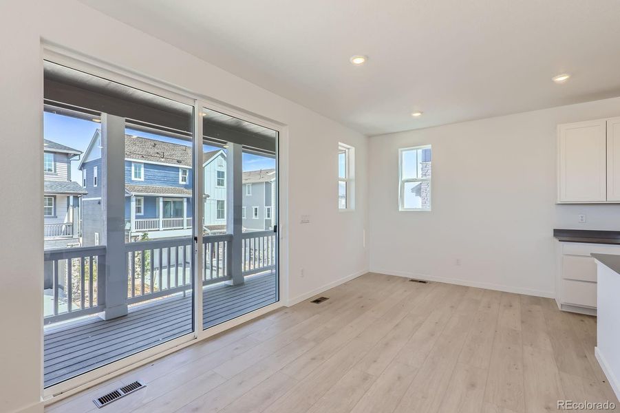 Spacious, unfurnished interior of a new home in Parterre: The Skyline Collection, Thornton (Image 11).