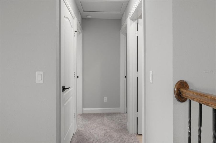 Spacious, unfurnished interior of a new home in Gum Lake Preserve, Lake Alfred (Image 23). Spacious, unfurnished interior of a new home in Gum Lake Preserve, Lake Alfred (Image 23).