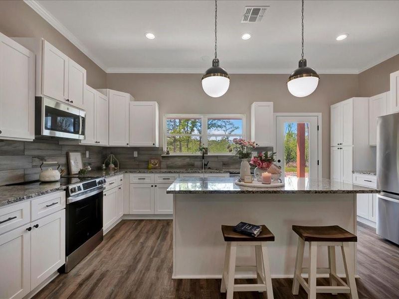 Furnished interior view inside a new home in , Lufkin (Image 11). Furnished interior view inside a new home in , Lufkin (Image 11).