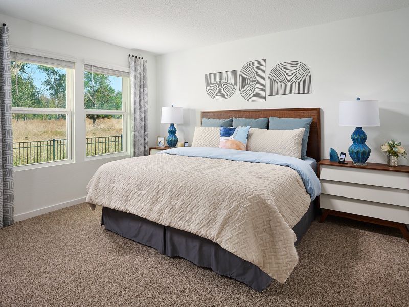 Furnished interior view inside a new home in Magnolia Bay - Premier Series, Nokomis (Image 17).