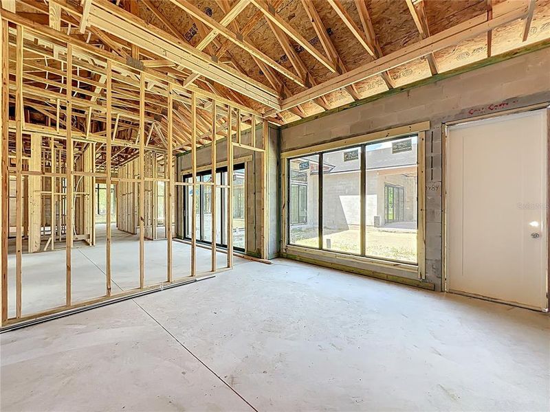 In-progress construction of a new home in , Oviedo, FL (Image 70).