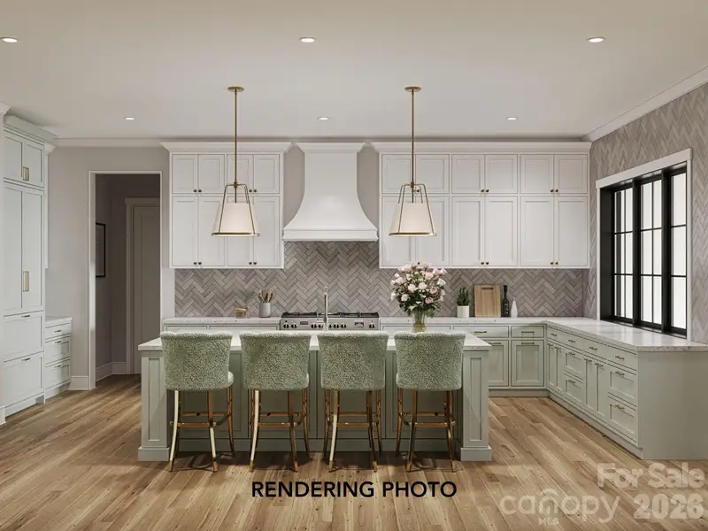 RENDERING PHOTO - Kitchen