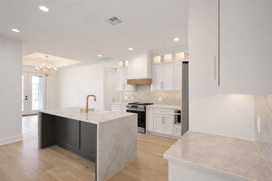 Furnished interior view inside a new home in , Pottsboro (Image 17).