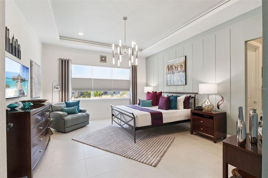 Furnished interior view inside a new home in , Minneola (Image 26).