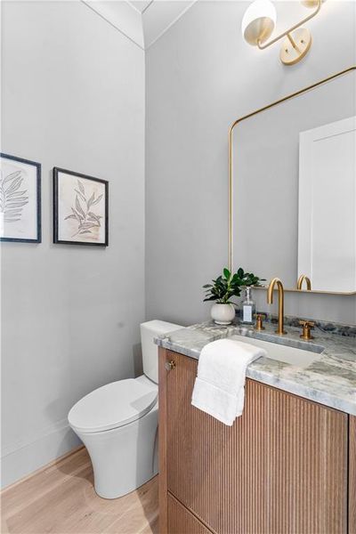 Furnished interior view inside a new home in , Atlanta (Image 37).