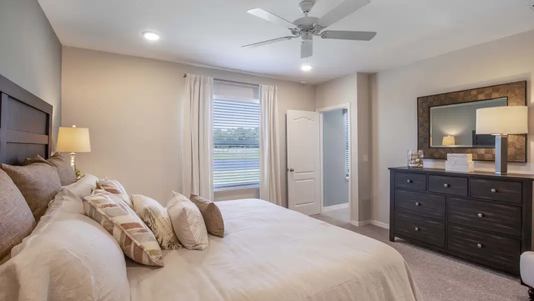 Representative furnished interior of a home built from the Victoria by Maronda Homes in Crosswinds, Haines City (Image 9).