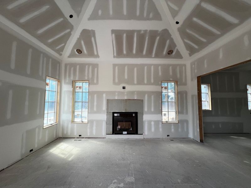 In-progress construction of a new home in Pinecrest, Durham, NC (Image 4).