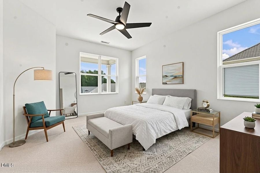 Furnished interior view inside a new home in 78 North, Sanford (Image 12).