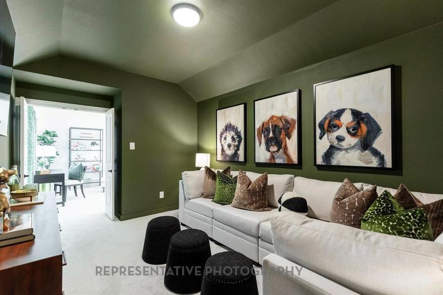 Furnished interior view inside a new home in , Royse City (Image 29).