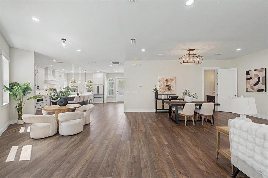 Furnished interior view inside a new home in , Tampa (Image 12). Furnished interior view inside a new home in , Tampa (Image 12).