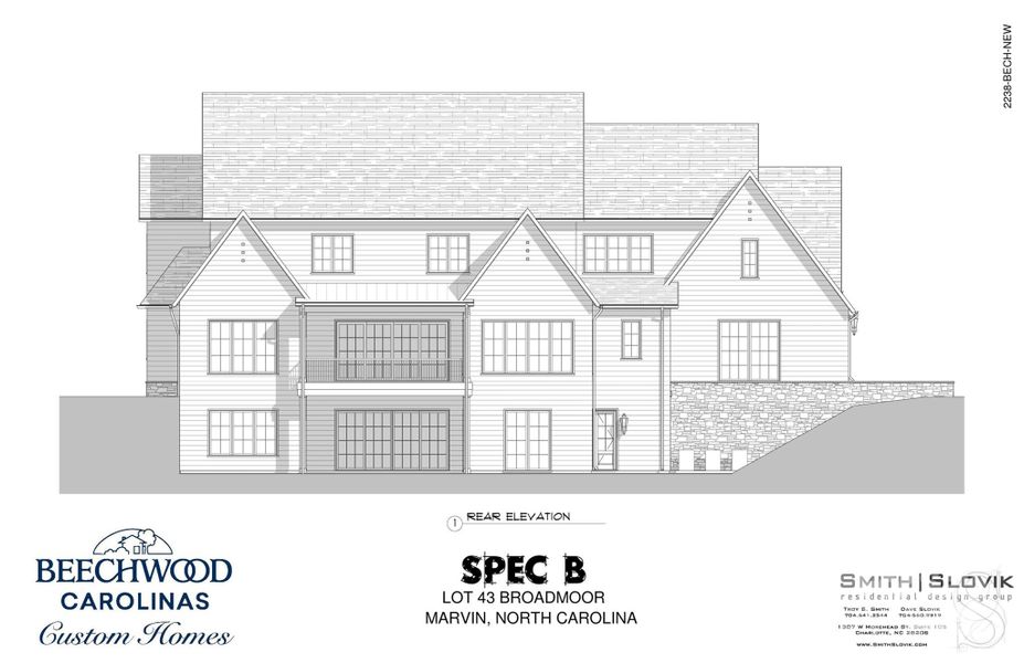 Front exterior of a new home in Broadmoor at Marvin, Marvin, NC, highlighting curb appeal (Image 1).