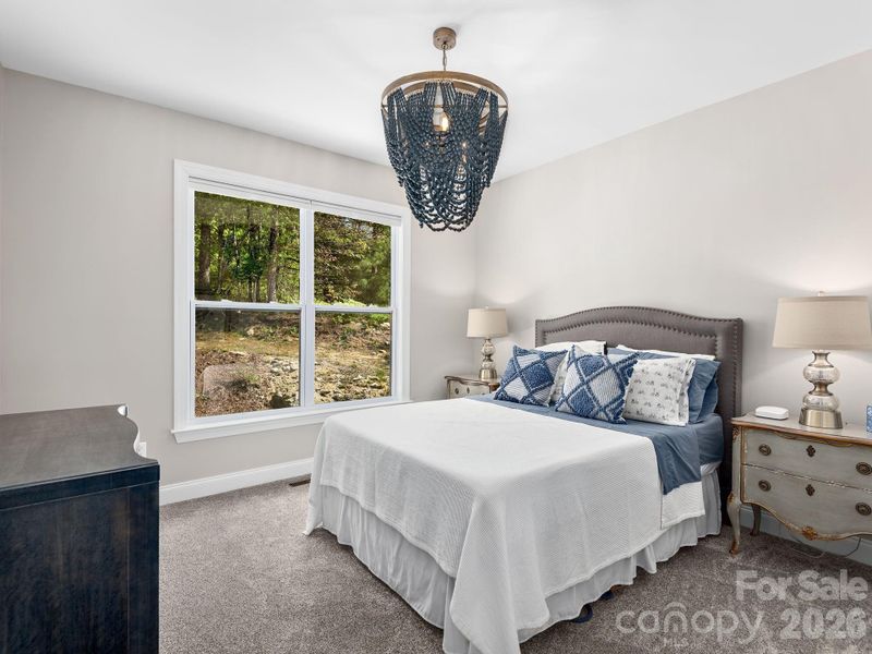 Furnished interior view inside a new home in , Hendersonville (Image 18).