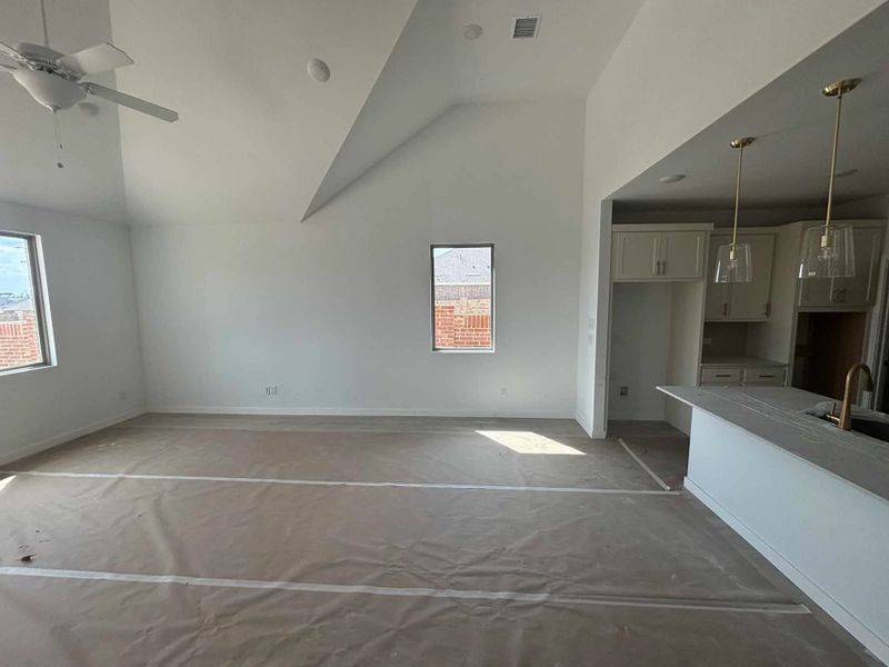 Dining Room Construction Progress