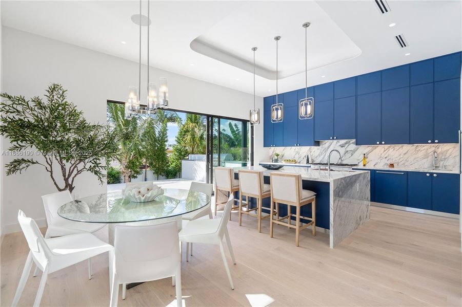 Furnished interior view inside a new home in , Surfside (Image 27).