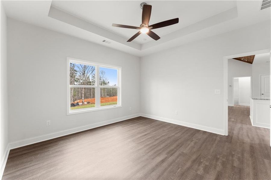 Spacious, unfurnished interior of a new home in , Cleveland (Image 43).