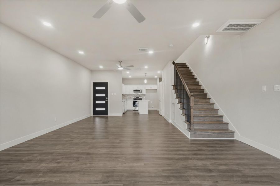 Spacious, unfurnished interior of a new home in , Houston (Image 34). Spacious, unfurnished interior of a new home in , Houston (Image 34).