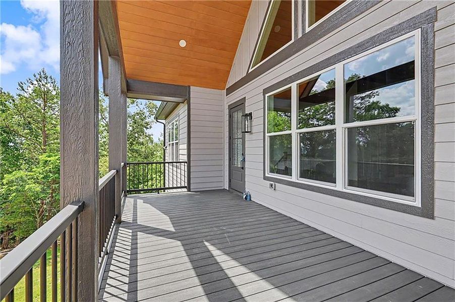 Exterior details and patio area of a home in , Morganton (Image 31). Exterior details and patio area of a home in , Morganton (Image 31).