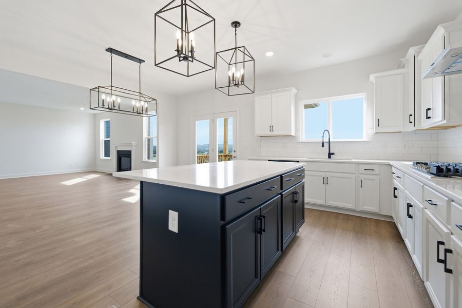 Furnished interior view inside a new home in McCain's Station, Gallatin (Image 12).