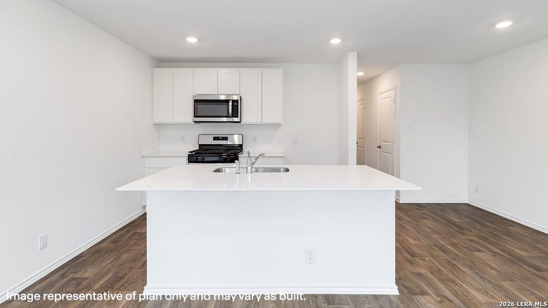 Furnished interior view inside a new home in Sonora, San Antonio (Image 8).