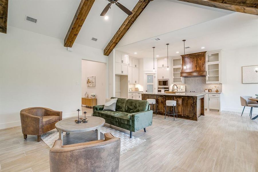 Furnished interior view inside a new home in , Sansom Park (Image 12).