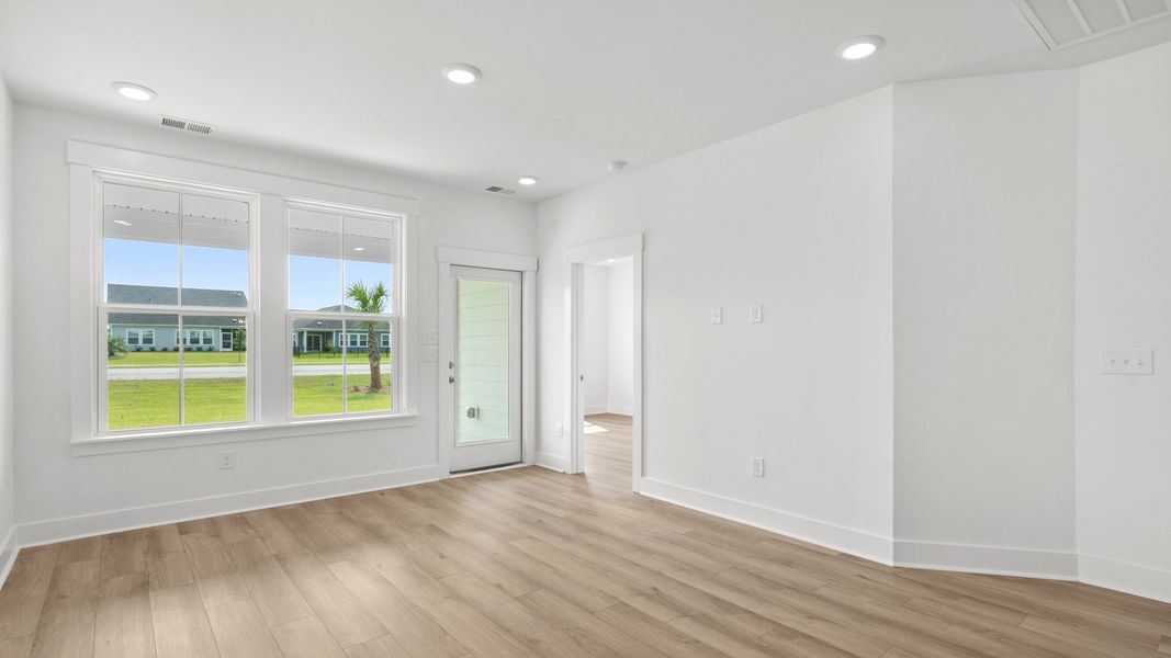 Furnished interior view inside a new home in Indigo at the Preserve, Longs (Image 7). Furnished interior view inside a new home in Indigo at the Preserve, Longs (Image 7).