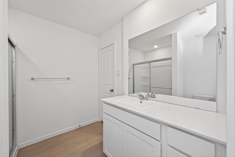 Furnished interior view inside a new home in , Houston (Image 7).