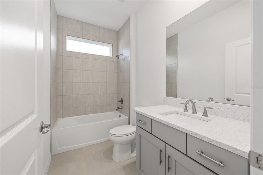 Furnished interior view inside a new home in Calesa Township, Ocala (Image 10).