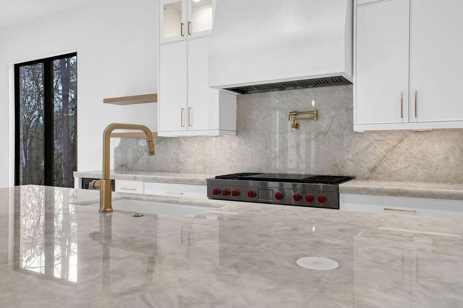 Furnished interior view inside a new home in , Johns Creek (Image 17).