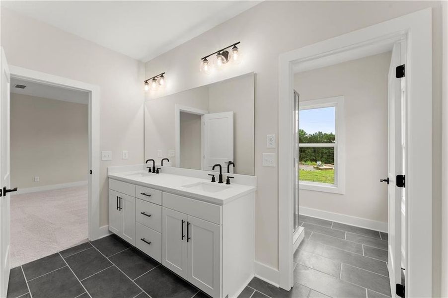 Furnished interior view inside a new home in West Town, Atlanta (Image 7). Furnished interior view inside a new home in West Town, Atlanta (Image 7).