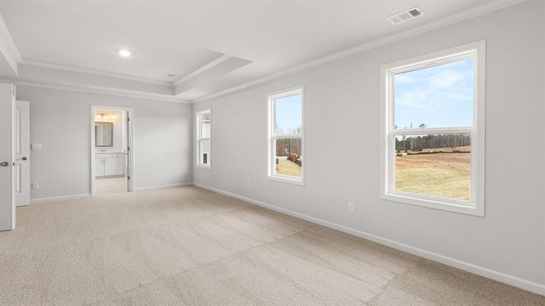 Spacious, unfurnished interior of a new home in Butner Estates, South Fulton (Image 34). Spacious, unfurnished interior of a new home in Butner Estates, South Fulton (Image 34).