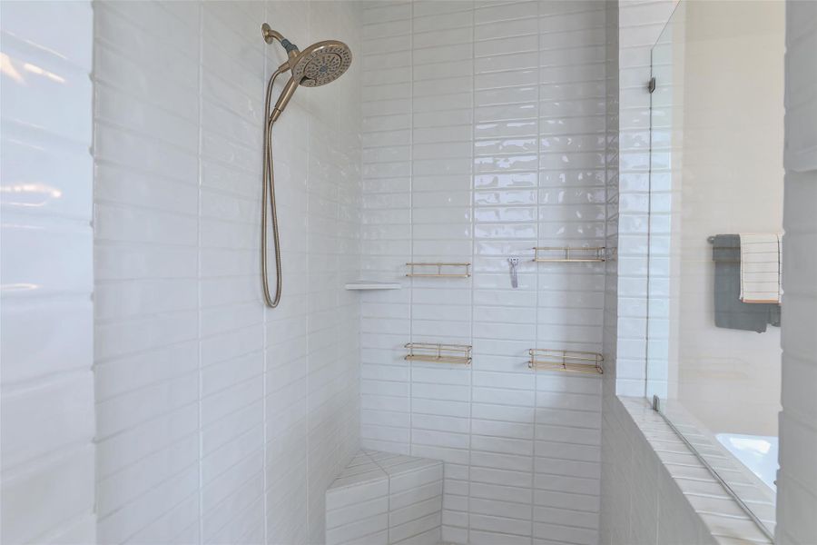 Close-up of interior finishes inside a home in Elyson, Katy (Image 21).