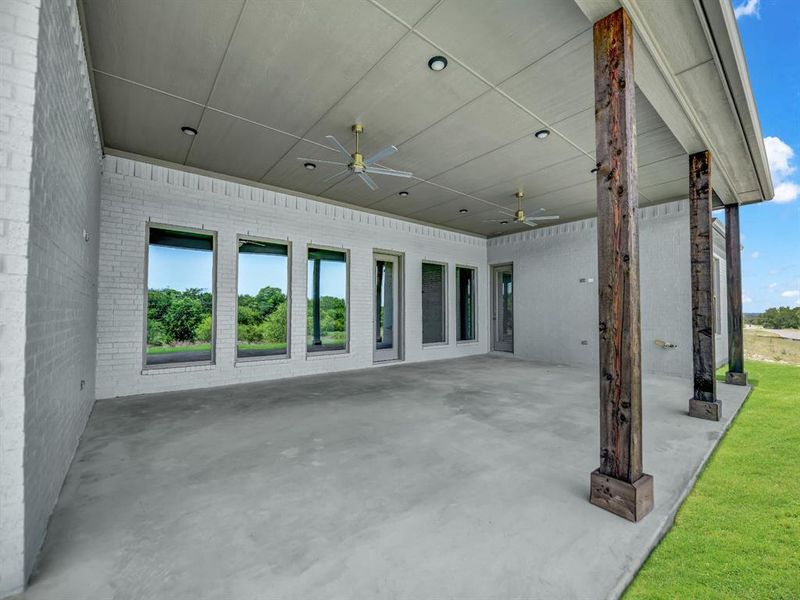 Exterior details and patio area of a home in , Fort Worth (Image 4).